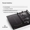 Klarstein dvojitá indukčná a plynová varná doska, 7 kW plný Náhľad obrázku produktu 8