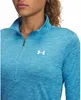 Under Armour Tech 1/2 Zip- Twist Ether Blue Ether Blue Xs Produktbild-Vorschau 3