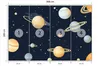 Muralo Vlies Fototapete PLANETEN Sterne Wolken Weltraum Produktbild-Vorschau 2