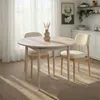 Skye Decor, uitschuifbare eettafel, travertin en eikenhout, Productafbeelding-voorbeeld 3