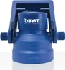 A close-up studio shot of a blue water filter head with a white bottom section. Anteprima dell’immagine prodotto