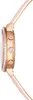 Side view of a watch with a diamond-encrusted bezel and a rose gold case. Produktbild-Vorschau