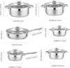 Velaze Topfset Induktionsherd, Serie Motti, Kochtopf Set Produktbild-Vorschau 2