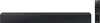 A black soundbar and its remote control are displayed against a white background. Voir les images du produit