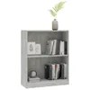 vidaXL Bücherregal Betongrau 60x24x74,5 cm Holzwerkstoff -  Produktbild-Vorschau 9