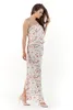 Awama Geblümtes Kleid für Frauen Lynene A219 natur XL Produktbild-Vorschau 4