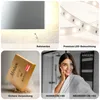 Mirlux LED Badspiegel 100 x 80 cm rahmenlos dimmbar Produktbild-Vorschau 6