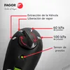 FAGOR Rapid Xpress 8 Schnellkochtopf Induktion 7,5 Litern Produktbild-Vorschau 11