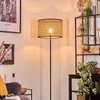 Casalina Stehlampe aus Metall/Wiener Geflecht/Rattan in Produktbild-Vorschau 7