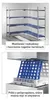 HENDI Étagère de rangement en aluminium, 1280x405x(H)1685mm Voir les images du produit 7