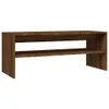 Tavolino in rovere marrone 100x40x40 cm materiale a base di Anteprima dell’immagine prodotto 1