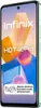 A marketing image of an Infinix Hot 40 Pro smartphone, showcasing its design and some abstract geometric shapes in the background. Náhled obrázku produktu