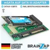 BRAINZAP mSATA 50*30 mm SSD auf 2,5-Zoll SATA 3 III Produktbild-Vorschau 7