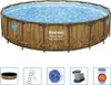 Bestway Power Steel Swimmingpool-Set 549x122 cm Produktbild-Vorschau 1