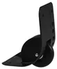 2 Räder Rollen Ersatzräder schwarz Kunststoff - für Tasche Produktbild-Vorschau 2
