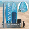 Stand Up Paddle Board MAKANI Blau Allround SUP Komplettset Produktbild-Vorschau 5