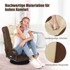 COSTWAY Relaxsessel 360° drehbar, Bodensessel mit 6-Fach Produktbild-Vorschau 4