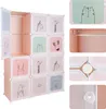 Kinder Kleiderschrank Steckregal Kunststoff DIY Regalsystem Produktbild-Vorschau 3