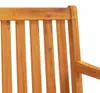 vidaXL Gartenbank 110 cm Massivholz Akazie Produktbild-Vorschau 5