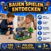 Magnetische Bausteine Polizei 150 Teile | Produktbild-Vorschau 6