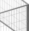 The Living Store Hundezwinger Silbern 8 m² Stahl Produktbild-Vorschau 4
