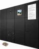 Tableau d'affichage en feutre Relaxdays, 12 pièces, carrés Voir les images du produit 1