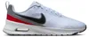 Nike Air Max Nuaxis Football Grey White Gym Red - EU 45.5 Produktbild-Vorschau 1