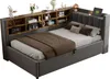 Łóżko tapicerowane Sweiko sofa rozkładana 90x200 cm, Z Podgląd zdjęcia produktu 9