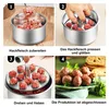Fleischbällchen Maker,Kitchen Meatball Maker,Edelstahl,12 Produktbild-Vorschau 4