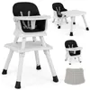 COSTWAY 6-in-1 Babyhochstuhl, Kinderhochstuhl mit Produktbild-Vorschau 1