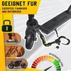 AMZLOCK E Scooter lock 8mm giallo - lucchetto a manetta per Anteprima dell’immagine prodotto 6