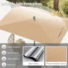 KOMFOTTEU slnečník na terasu, obdĺžnikový, 30° naklápací, s Náhľad obrázku produktu 3