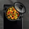 Horno de fundición de aluminio holandés de 20 cm con tapa, Vista previa de la imagen del producto 2