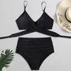 Plavky - Dvoudílné plavky - Vysoký střih - Boho bikiny - Náhled obrázku produktu 4