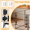 WISFOR: recinto per cuccioli, dimensioni 122x122x76,5 cm. Anteprima dell’immagine prodotto 6