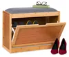 Relaxdays Schuhbank mit großer Sitzfläche, Schuhkipper für Produktbild-Vorschau 6