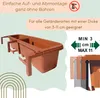 Blumenkasten Balkon Balkonkasten mit Halterung Pflanzkasten Produktbild-Vorschau 5