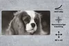 MuchoWow® Schreibtischunterlage Schwarz-Weiß-Foto eines Produktbild-Vorschau 2