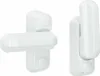 Two white window locks are shown against a white background. Produktbild-Vorschau