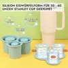 Silikon Eiswürfelform für Stanley Cup 3 Fäch Produktbild-Vorschau 4