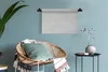 MuchoWow® Wandteppich Wandbehang Weiß - Wand - Ziegel 60x40 Produktbild-Vorschau 5