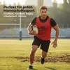 10x Fußball Leibchen Trainingsleibchen Markierungshemd Produktbild-Vorschau 9