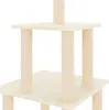vidaXL Graffiatoio in sisal Grigio chiaro 111 cm Anteprima dell’immagine prodotto 7
