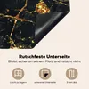 KitchenYeah© Herdabdeckplatte Gold - Marmor - Glitzer - Produktbild-Vorschau 5