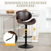 okwish Barhocker Drehbar 2er Set Höhenverstellbar Produktbild-Vorschau 4