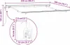 Markisenrahmen Weiß 2,5 x 2 m Metall Produktbild-Vorschau 10