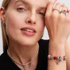 PANDORA MOMENTS Charm Holiday Wreath argento 794238C01 Anteprima dell’immagine prodotto 5