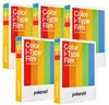 A collection of Polaroid i-Type color film boxes arranged in a staggered formation against a white background. Produktbild-Vorschau