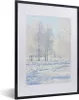 MuchoWow® Gerahmtes Poster Schnee - Bäume - Winter 30x40 cm Produktbild-Vorschau 1