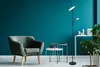 Globo Lighting Deckenfluter Metall schwarz matt, LED Produktbild-Vorschau 6